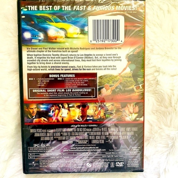 Fast & Furious promo dvd set new - Picture 3 of 3